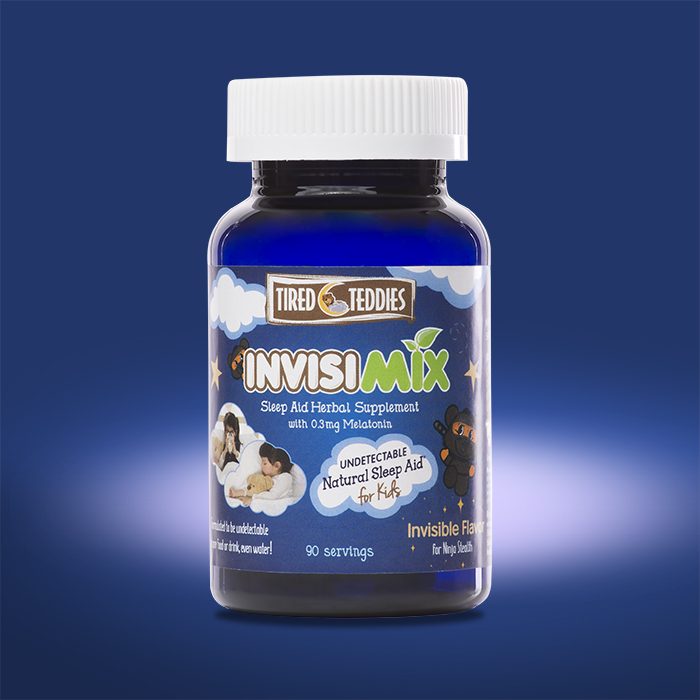 Front of Invisimix herbal supplement bottle